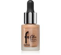 flormar Glow Drops Highlighter enlumineur liquide teinte 001 Moon Glow 14 ml