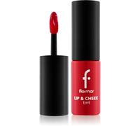flormar Lip & Cheek Tint blush liquide lèvres et joues teinte 001 Scarlet Ruby 6.7 ml