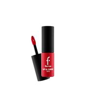 Flormar Lip & Cheek Tint - encre 2-en-1 lèvres et joues à fini mat - formule hydratante à base d’eau avec applicateur précis - couleur modulable, résultat naturel & effet soyeux, 001 Scarlet Ruby