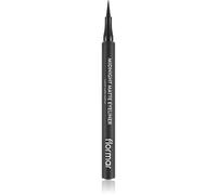 Flormar Eyeliner liquide waterproof – Fini mat intense, pointe feutre fine – 001 Black