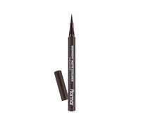 Flormar Eyeliner liquide Midnight Matte – Fini mat intense waterproof – 02 Marron
