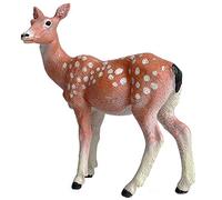 FLORMOON Figurine d'animaux - Figurine réaliste de cerf Sika - Jouets éducatifs précoces scientifiques pour Noël et anniversaire pour garçons et filles
