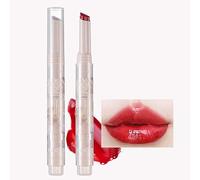 Flortte Rouge à Lèvres Gelée Maquillage Florette Chinoise, First Kiss Rouge à lèvres en forme de cœur, Nice to Meet Chu Florette, Rouge à lèvres mignon en forme de cœur, paillettes