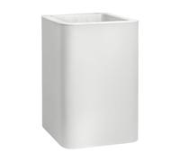 FLORUS Jive Carree Haut 40cm Jardinière - Blanc