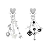 Floruvia Chaînes Charmantes pour Kindle, Ensemble de Charms Adorables avec Crochets, Décorations pour Coque Kindle, Accessoires pour Les Amateurs de Lecture