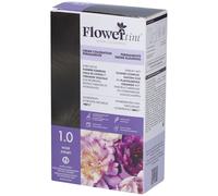 FLORWERTINT Creme Coloration Permanente 1.0 Noir 140 ml