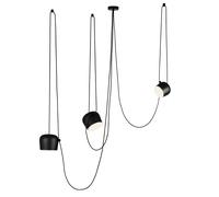 Flos Aim 3 Mixed Pendelleuchte, noir