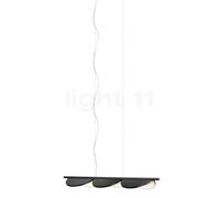 Flos Almendra Linear S3 Suspension LED 3 foyers anthracite Ce luminaire comporte des modules à LED prémontés de classes énergétiques A A++, A+, A