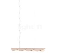 Flos Almendra Linear S4 Suspension LED 4 foyers, poudre Ce luminaire comporte des modules à LED prémontés de classes énergétiques A A++, A+, A