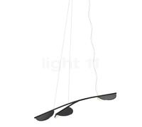 Flos Almendra Organic S3 Suspension LED 3 foyers anthracite - short Ce luminaire comporte des modules à LED prémontés de classes énergétiques A A++, A+, A