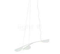 Flos Almendra Organic S3 Suspension LED 3 foyers, blanc - short Ce luminaire comporte des modules à LED prémontés de classes énergétiques A A++, A+, A