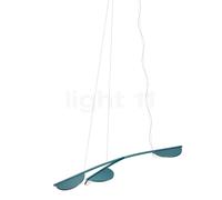 Flos Almendra Organic Short S3, bleu foncé métallisé