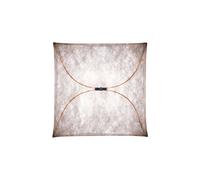 Flos Applique murale Ariette 1 Nappe textile blanche/structure en acier
