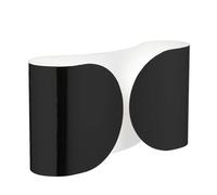 FLOS Applique murale Foglio – Noir brillant