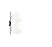 FLOS Applique murale IC C/W1 double Noir