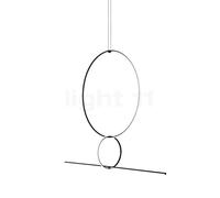 Flos Arrangements LED Round L + Round S + Line Ce luminaire comporte des modules à LED prémontés de classes énergétiques A A++, A+, A