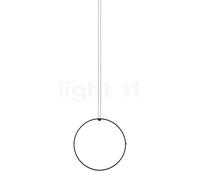 Flos Arrangements Round Suspension LED noir mat - ø66,5 cm Ce luminaire comporte des modules à LED prémontés de classes énergétiques A A++, A+, A