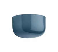 Flos Applique murale LED Bellhop Wall Up gris bleu lxHxP 19,1x10,8x15cm