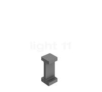 Flos Casting T Borne d'éclairage LED, anthracite - B. 10 cm - H. 20 cm Ce luminaire comporte des modules à LED prémontés de classes énergétiques A A++, A+, A