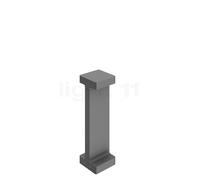 Flos Casting T Borne d'éclairage LED anthracite - B. 15 cm - H. 50 cm Ce luminaire comporte des modules à LED prémontés de classes énergétiques A A++, A+, A