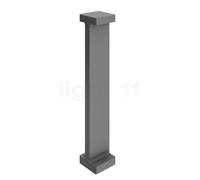 Flos Casting T Borne lumineuse LED anthracite - B. 15 cm - H. 85 cm Ce luminaire comporte des modules à LED prémontés de classes énergétiques A A++, A+, A