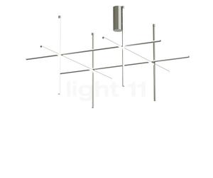 Flos Coordinates C4 Plafonnier LED argenté - 95 cm