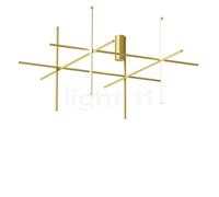 Flos Coordinates C4 Plafonnier LED champagne anodisé - 95 cm