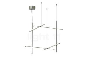Flos Coordinates S3 Suspension LED argenté Ce luminaire comporte des modules à LED prémontés de classes énergétiques A A