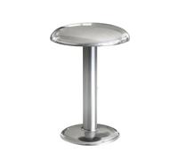 Flos Gustave Lampe à Poser Portable Argent Poli 3000K