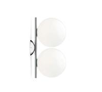 Flos IC C/W1 Double Applique Murale Chrome