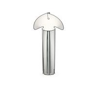 FLOS Lampadaire Chiara F Acier inoxydable Bord noir