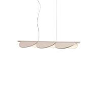 FLOS lampe à suspension ALMENDRA S3 (Nude - Aluminium)