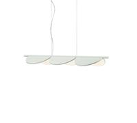 FLOS lampe à suspension ALMENDRA S3 (Off-white - Aluminium)