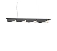 FLOS lampe à suspension ALMENDRA S4 (Anthracite - Aluminium)