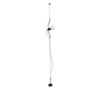 FLOS lampe à suspension PARENTESI (Noir - acier / Élastomère)