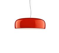 FLOS lampe à suspension SMITHFIELD PRO S à LED (Rouge - Méthacrylate / aluminium)