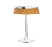 Flos Lampe de table Bon jour - Chrome - Rotin