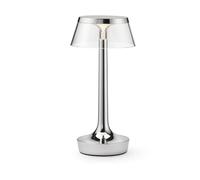 Flos Bon Jour Unplugged Akku Tischleuchte, Chrome