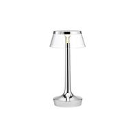 Flos Lampe de table Bon Jour Unplugged Chrome-transparent