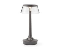 FLOS Lampe LED Bon Jour Unplugged Color Tune – rechargeable, temp. réglable Gris orageux