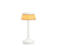 Flos Lampe de table Bon Jour Unplugged White-fabric