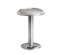 FLOS lampe de table GUSTAVE RESIDENTIAL 3000K (Argent brillant - Aluminium moulé sous pression et méthacrylate)