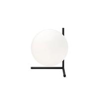 FLOS Lampe à poser IC T2 – Noir mat – Verre soufflé et métal