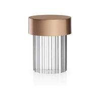 Flos Last Order Fluted Akku Tischleuchte, Indoor - cuivre satiné