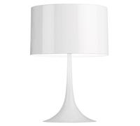 Flos Spun Light T1 Tischleuchte, blanc brillant