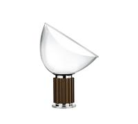Flos Lampe de table Taccia Small LED 48.5 cm Bronze-globe en verre