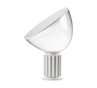 Flos Lampe de table Taccia Small LED 48.5 cm Mat blanc - globe en verre
