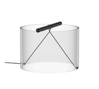 FLOS lampe de table TO-TIE T3 (Anodisé noir - Verre et aluminium)