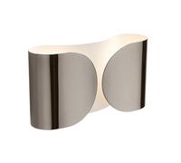 Flos Foglio Wandleuchte, nickel noir
