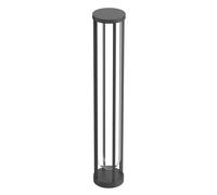 FLOS OUTDOOR lampadaire d'extérieur IN VITRO BOLLARD 3 DIMMABLE 1-10V (Anthracite - aluminium et verre)